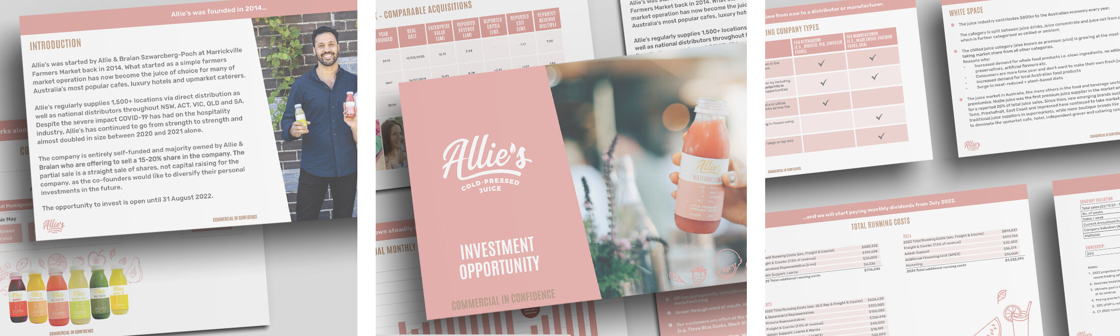 Presentation Design for Allie's Juice